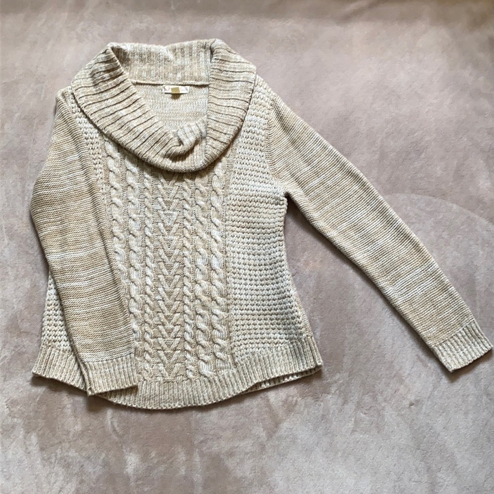 It’s Our Time beige sweater size M